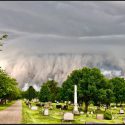 June 8 2018 shelfie over city of delaware cemetary. gary mackey photo